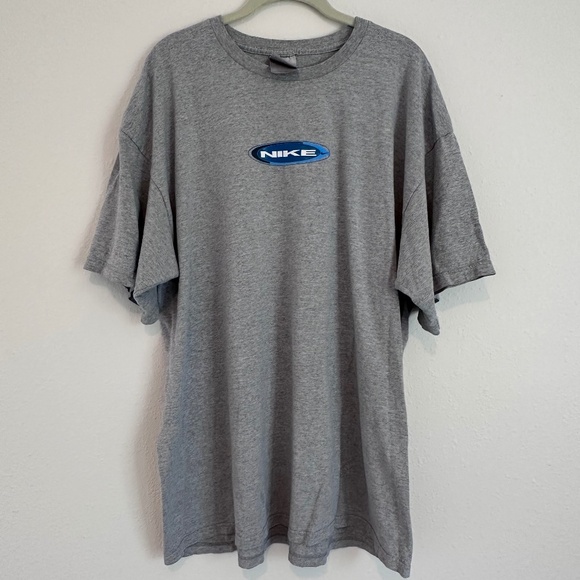 Nike Men's Short Sleeve T-Shirt, Grey, Size X-Large - Picture 1 of 9